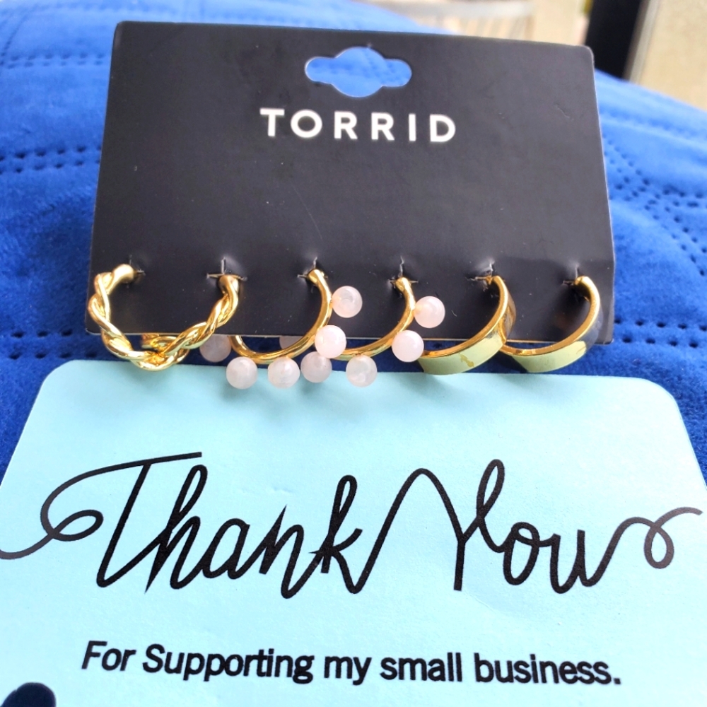 New Torrid Earring Set